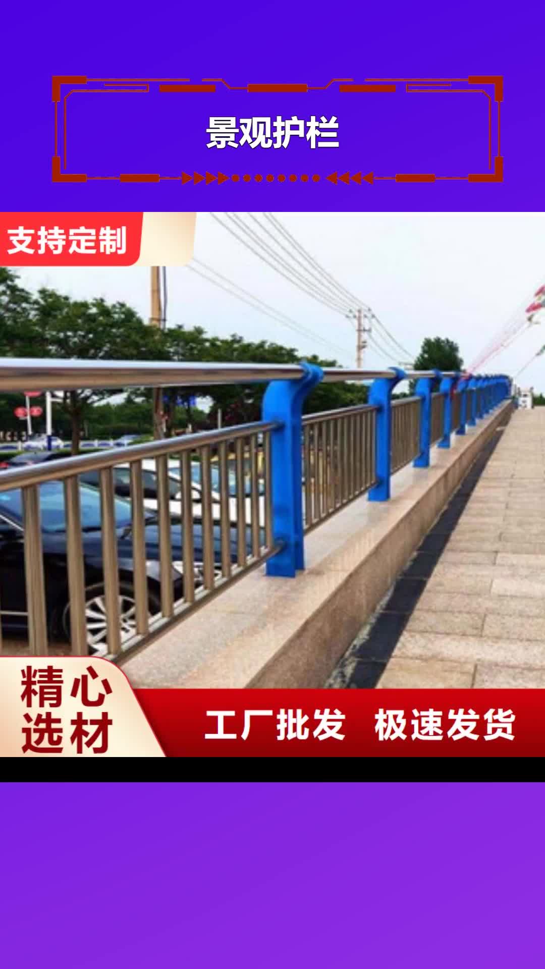 【广东 景观护栏,桥梁不锈钢复合管护栏源厂直销】
