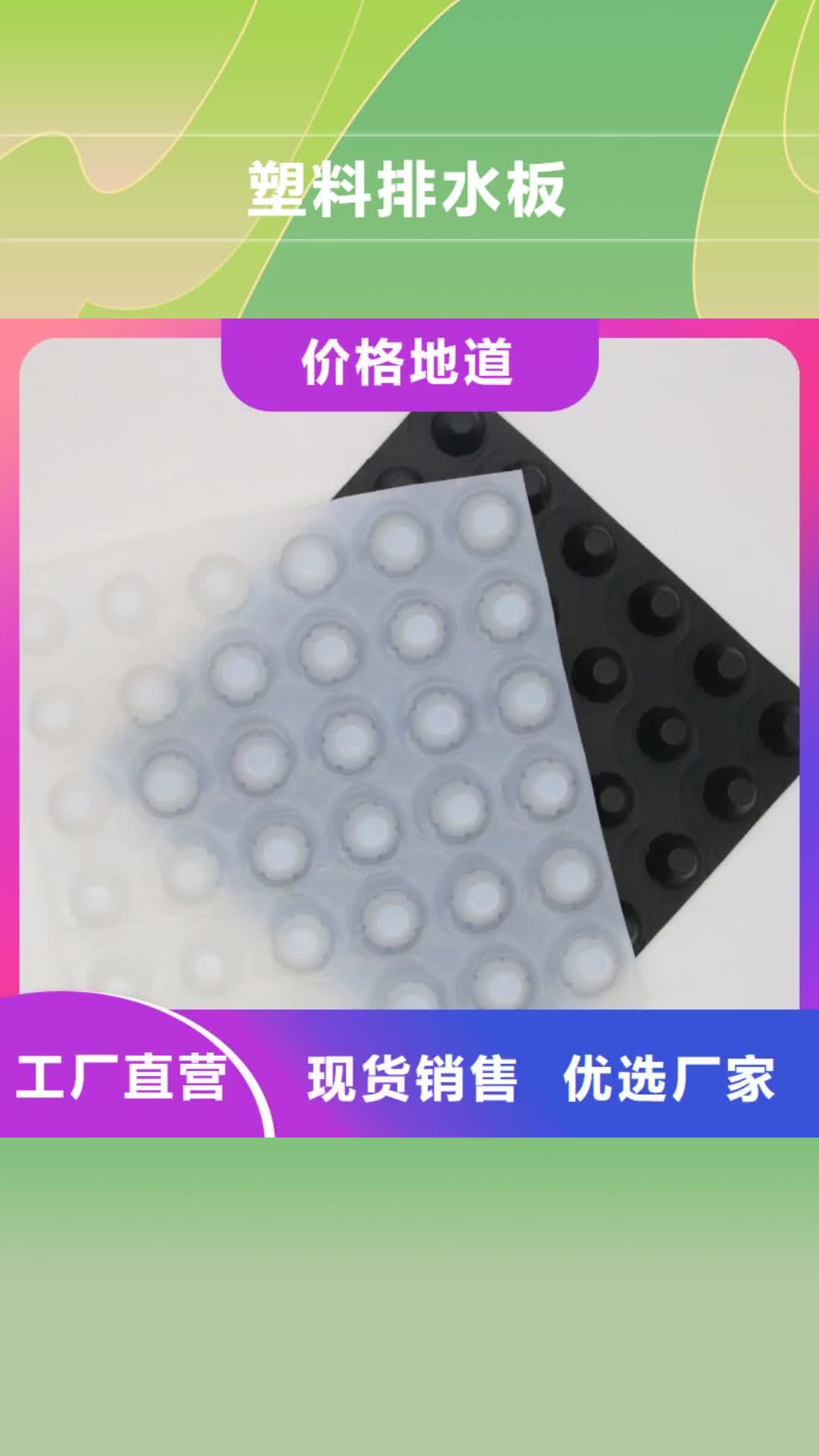 【泉州 塑料排水板HDPE土工膜现货销售】
