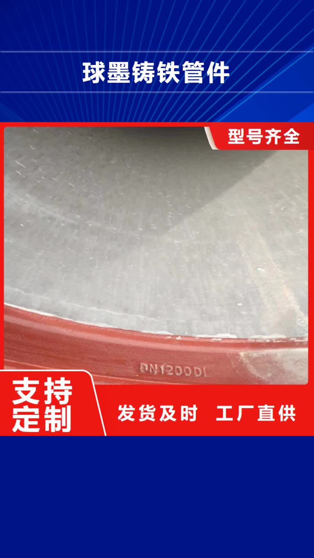【黔西南 球墨铸铁管件DN300球墨铸铁管专业生产制造厂】