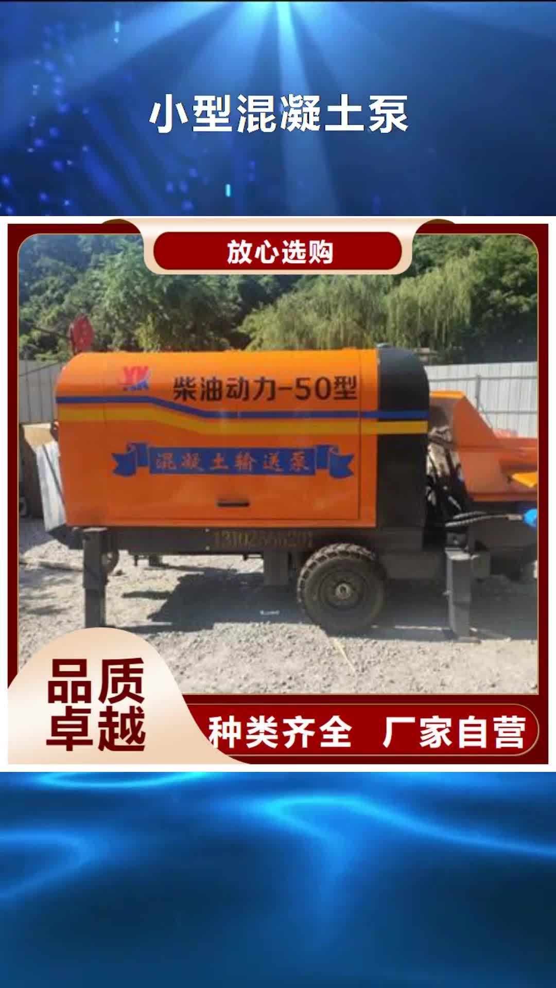 石家庄【小型混凝土泵】_小型混凝土输送泵品种全